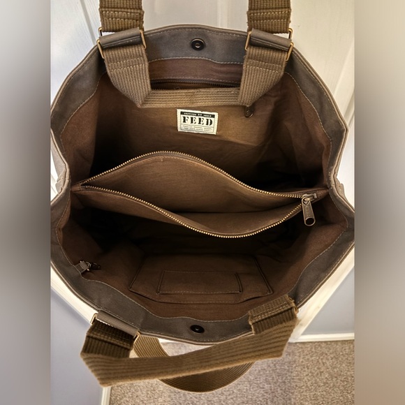 Feed army green work bag - Picture 4 of 4